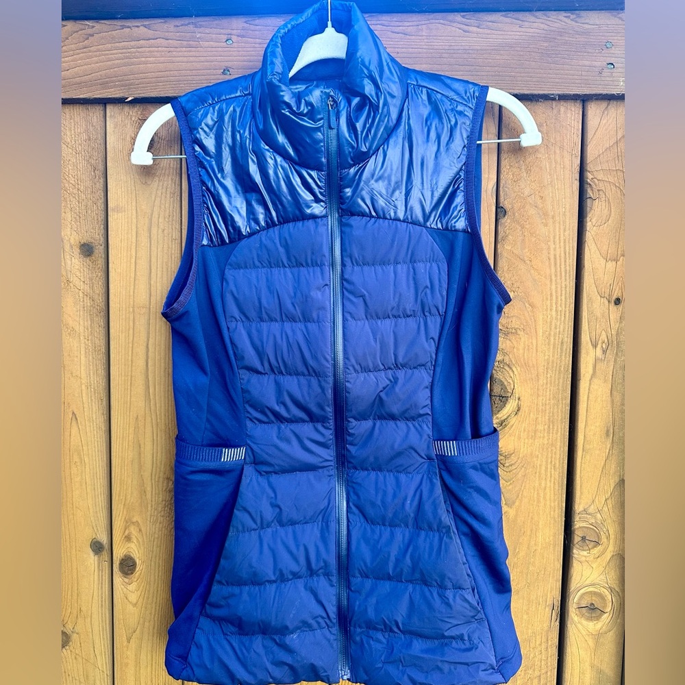 Lululemon Athletica Navy Puffer Vest